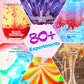 80+ Science Experiment Kit For Kids Ages 5-6-7-8, Stem Learning And Educational Toys, First Science Kit For Boys Girl Birthday G