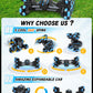 iappadore Remote Control Car, RC Transform Stunt Car 360 Flips Rotating, Drift, 90 Upright Driving RC Stunt Car with Headlight A