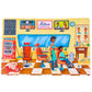Upbounders- A Day At The Barbershop 48 Piece Floor Puzzle, Beginner Puzzle For Toddlers Kids - African American Boy - Ages 4-8 (Multicultural)