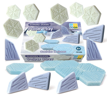 Scenery Stones  Polar Play, Set of 18