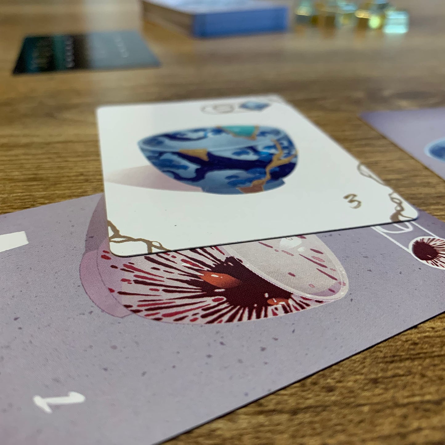 Left Justified Broken And Beautiful Kintsugi Card Game – A Uniquely Themed Deck For Game Night Fun With Family And Friends – Adults And Teens – 2 To 4 Players – Highly Portable