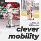 Scoot & Ride Stand-up Push Scooter for Children Ages 3-6, Highwaykick 3, Steel