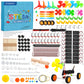 Sntieecr 276Pcs Dc Motor Kit, Mini Electric Circuit Kit For Diy Science Projects With Motors, Led Light, Vanes Propeller, Aa Battery Holder, Plastic Gears, Gift For Kids