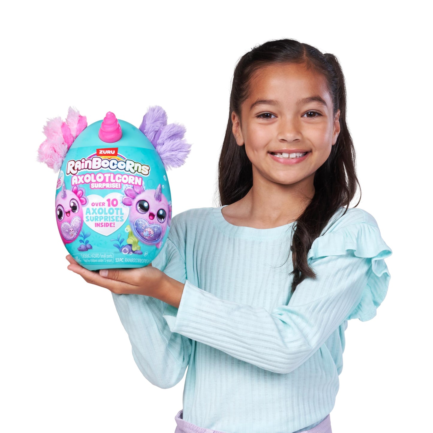 Rainbocorns Axolotlcorn Surprise by ZURU  Collectible Plush Toy for Girls 3+