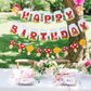 Sunbeauty Mushroom Happy Birthday Banner Mushroom Birthday Party Decorations Mushroom Party Decor Mushroom Garland Mushroom Deco