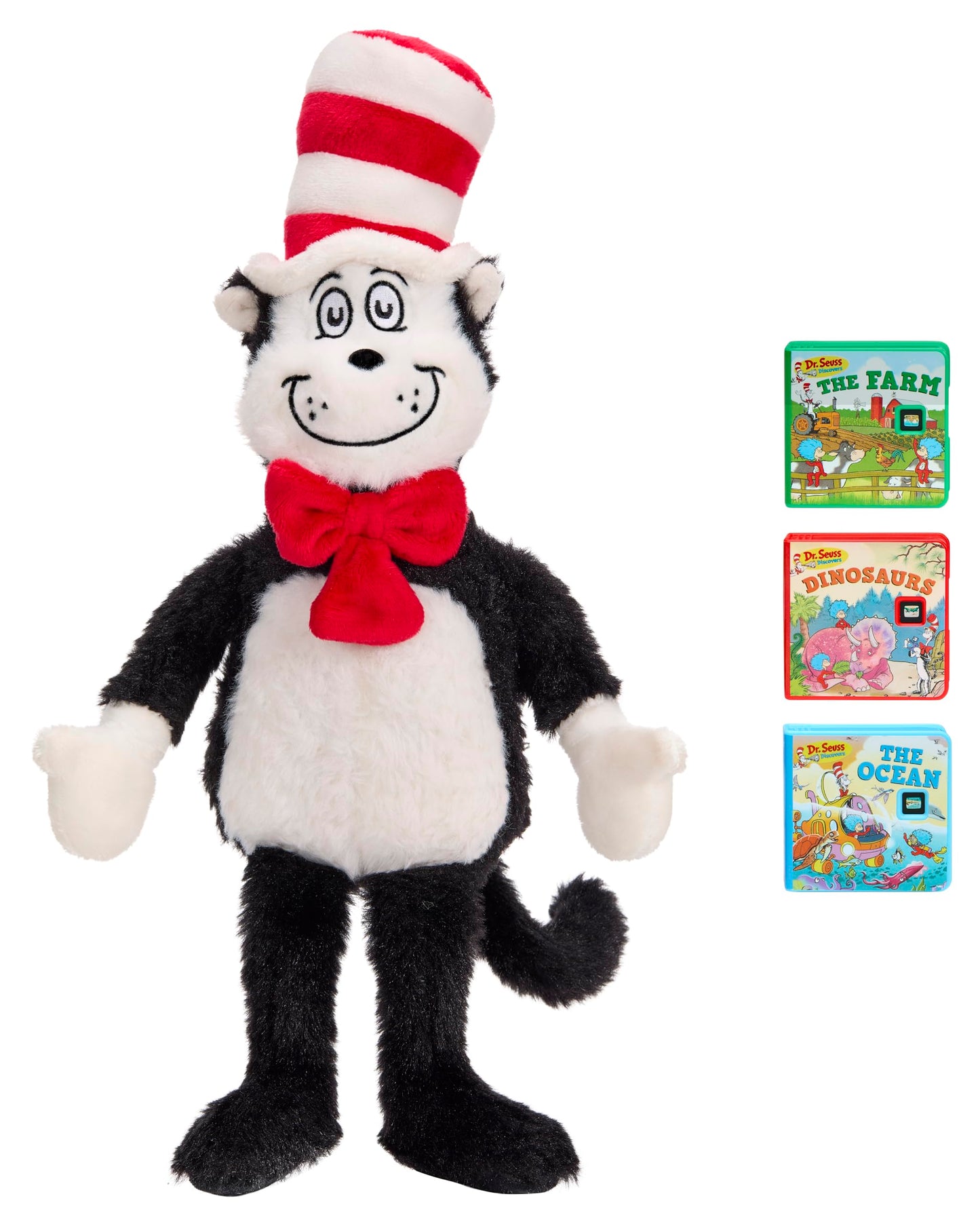 Little Tikes Cat in The Hat Plush Toy for Kids, Storytime Character, Multicolor, One Size, Model 643484, Ideal for Ages 2-5
