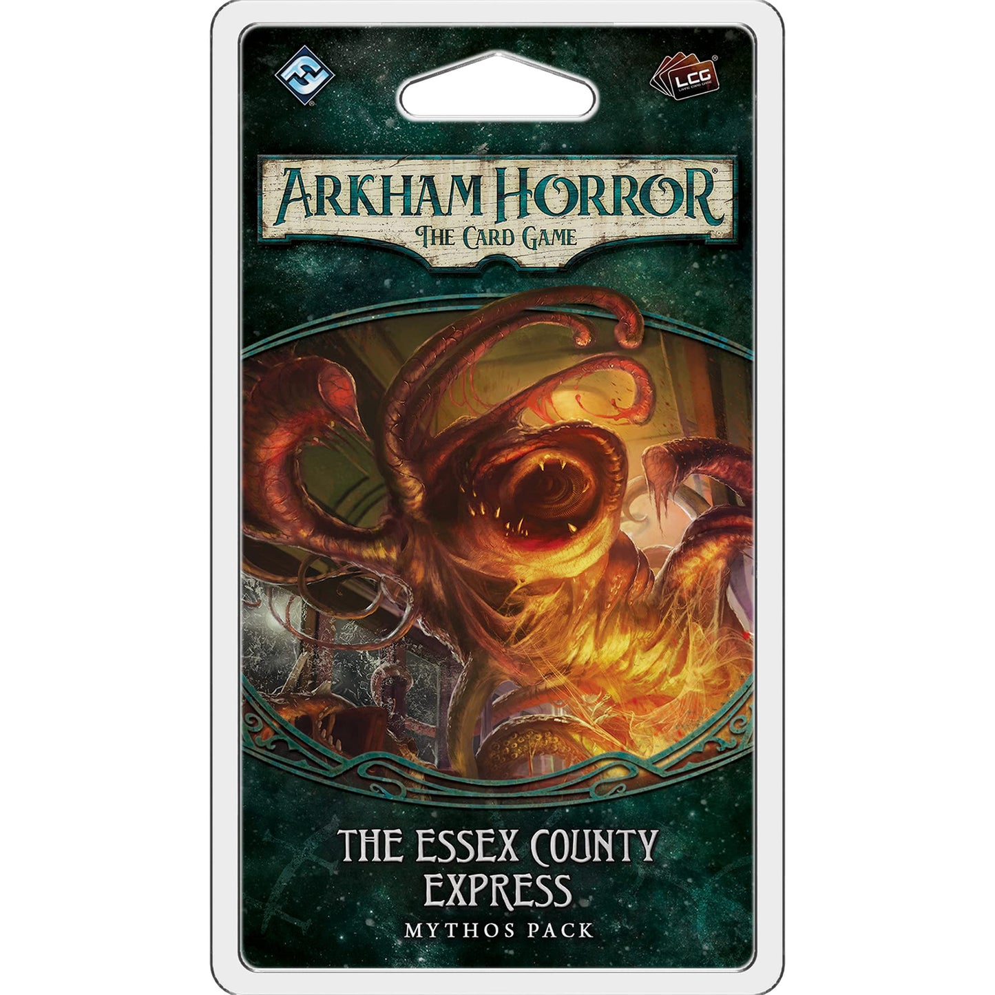 Fantasy Flight Games Arkham Horror Essex County Express Mythos Pack - Green, Cardstock, 1-2 Players, Ages 14+, AHC04