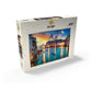 MyPuzzle Grand Canal with Gondola at Sunset Venice Italy - enhanced 1000 Piece Jigsaw Puzzle for mature-themeds