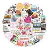 Bulbacraft 100Pcs San Francisco Stickers For Water Bottles, San Francisco Souvenirs, San Francisco Gifts For Women & Men, San Fr