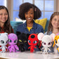 Miraculous Ladybug Kwami Mon Ami Plush Toy - Fluff The Rabbit, Super Soft Stuffed Animal - 9-Inch Collectible Plush Figure, Ladybug & Cat Noir, Gift Stocking Stuffer For Kids & Collectors