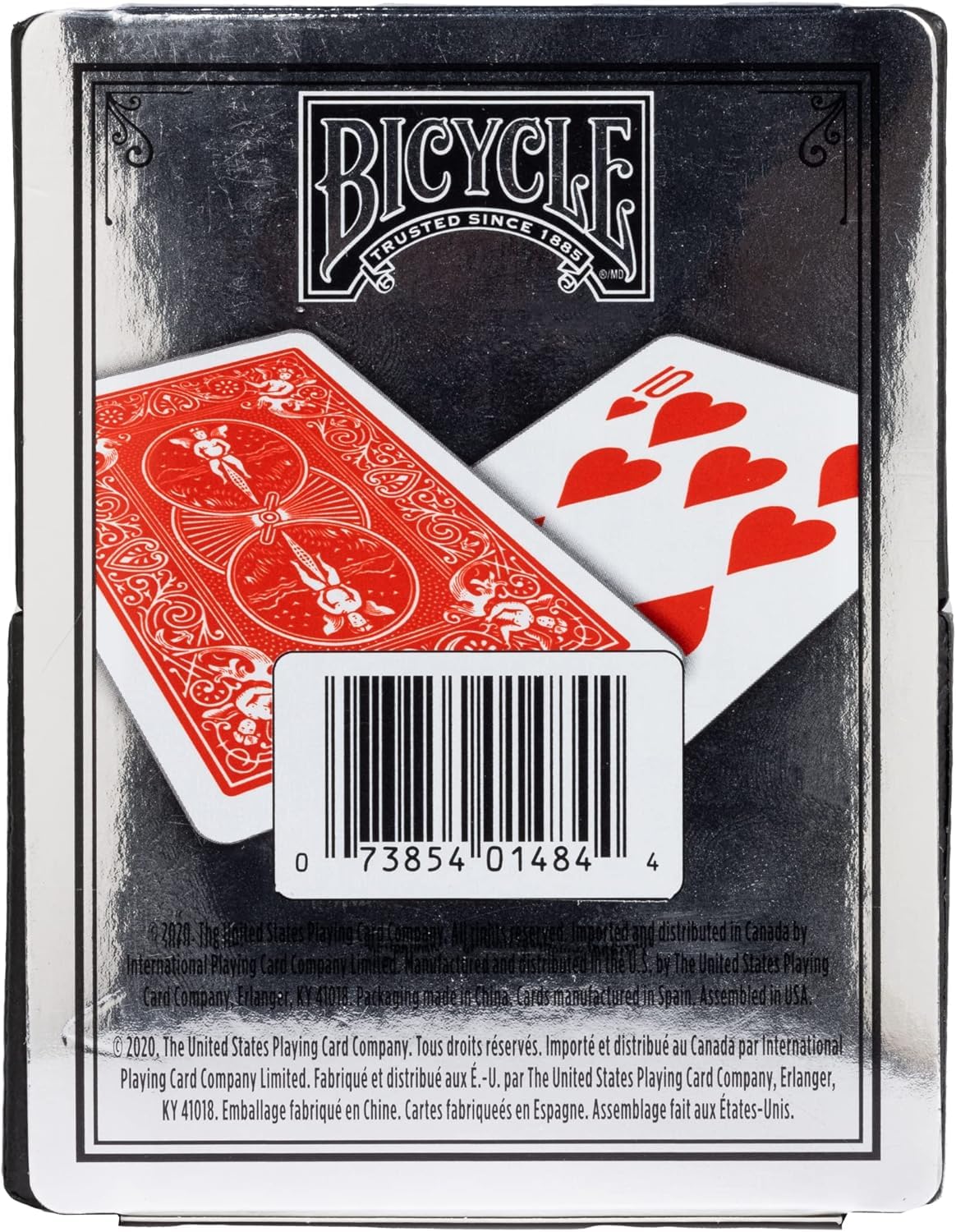 Bicycle Prestige Waterproof Plastic Playing Cards, Red And Blue 2 Pack