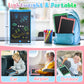 FLUESTON Toys LCD Writing Tablet Toddler,Toys for Boys Girls 3 4 5 6 7 8year,8.8 Inch 3pcs in 1 Pack Drawing Pad Toy Christmas B