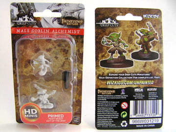 Pathfinder Deep Cuts Unpainted Miniatures: W9 Male Goblin Alchemist
