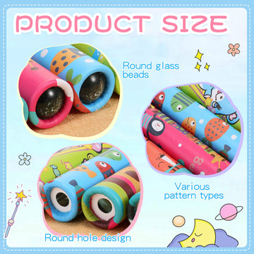 20 Pcs Classic Kaleidoscopes Educational Toys For Party Favors Fun Kaleidoscope Toy For Stock Stuffers Bag Fillers Birthday Party School Classroom Prizes, Random Colors (Unicorn)