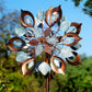Lariander Wind Spinners Outdoor For Yard And Garden, Metal Large Wind Spinner & Sculptures 84 Inch, Garden Spinner Windmills For