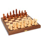 We Games Magnetic Chess Set, Folding Wooden Chess Board, Travel Chess Set, Chess Sets For Adults, Beautiful Portable Chess Set,