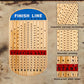 Horow Large Original Horse Racing Board Game Thicken Wood Horse Race Card And Dice Board Game Luxury Edition Set With 11 Metal H