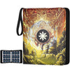 Trading Card Binder for MTG Cards  enhanced 9 Pocket Card Binder  720 Double Sided Pocket Collector Card Album for Standard Cards Card Collection Folder for YGO/PTCG/Game Cards (Yellow Print)