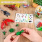 Lebocado Mini Building Block Sets, 12Pcs Dinosaur Toys Building Blocks, 6 In 1 Stem Toys Eggs Building Sets, Party Favors For Ki