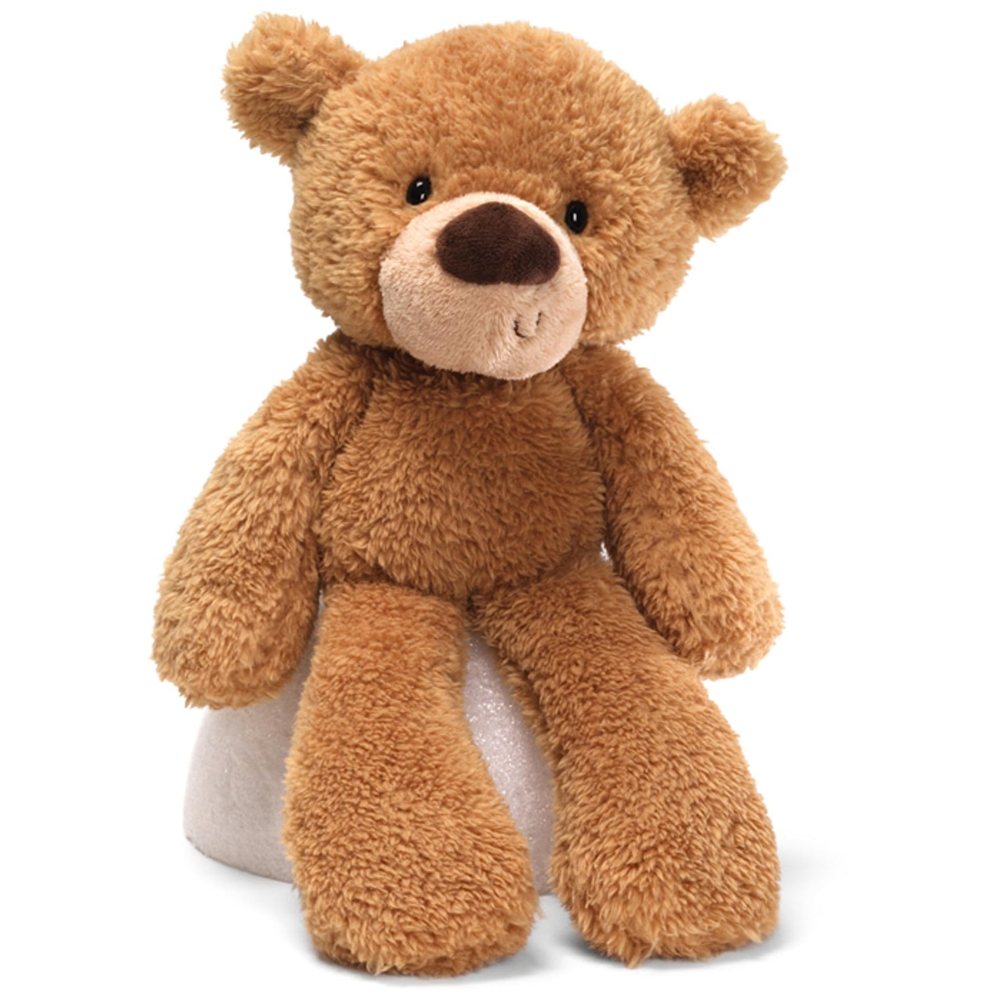GUND Fuzzy Teddy Bear  enhanced Stuffed Animal for Ages 1 and Up  Beige  13.5 