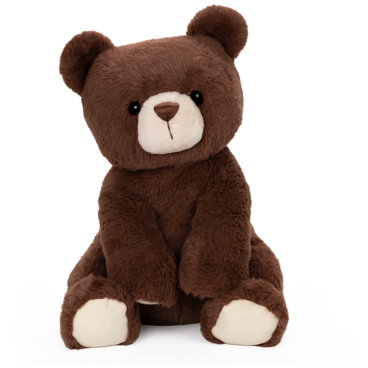 GUND Finley Teddy Bear, Premium Stuffed Animal, 13" Chocolate Brown, Polyester, Model 6055962