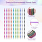 ZZYFGH 33'' 7mm Metallic Red/Silver/Blue Bead Necklace Bulk, Mardi Gras Round Beaded Necklaces for July 4th Party Favors Costume