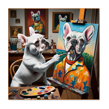 Fishwisdom 500 Pieces Animal Jigsaw Puzzles For Adults And Teens And Kids Family Happy Toys Painting Bulldog