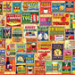 White Mountain Food & Drink 1000 Piece Jigsaw Puzzles Funny Pun Collage Puzzle For Adults And Family