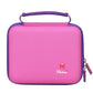 Mchoi Shockproof Carrying Case Compatible With Leapfrog Fridge Phonics Magnetic Letter Set, Pink, Case Only