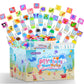 santreetoy Magic Gel Water Elf Toy Kit, 20 Fairy Aqua Gel Kit with Kids Fishing Pole, Color Changing Squishies Maker Making Toy,