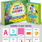 Flash Cards For Kids 2+ Years | 160 NonTearable Flash Cards Set | Alphabet, Numbers, Animals, Fruits, Vegetables, Flowers And B