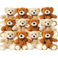 Lelelong 12 Pack Teddy Bears Bulk 13.5 Inch Teddy Bear Stuffed Animal Baby Shower Bear Plush Gifts For Christmas Valentine'S Day