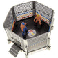 PowerTRC 2 Pack 32 Pcs Wrestling Toys for Kids, Wrestler Play Set with 2 Wrestle Rings Style, 12 Super Wrestlers, Many Realistic