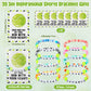 Zeyune 20 Set Tennis Party Favors Beaded Bracelets Tennis Gifts Bulk Party Supplies Birthday Decorations for Women Men Clay Adju