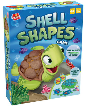 Shell Shapes Game - Develops Memory And Matching Skills As Players Find Matches To Decorate The Turtle'S Shell By Goliath , Blue