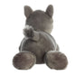 Aurora Adorable Flopsie Rodney Rhino Stuffed Animal - Playful Ease - Timeless Companions - Gray 12 Inches
