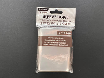 Sleeve Kings ''Sails Of Glory* Card Sleeves 50 X 75 Mm (4X110 Pack, 440 Sleeves)