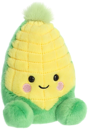 Aurora Adorable Palm Pals Wavey Corn Stuffed Animal - Pocket-Sized Play - Collectable Fun - Yellow 5 Inches