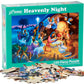 Vermont Christmas Company Heavenly Night Jigsaw Puzzle 100 Piece, Large Pieces Perfect For Kids And Seniors