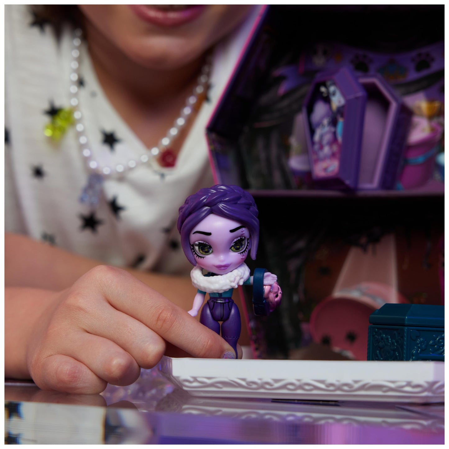 Zombaes Forever  Wild Vibes  Rest in Show Zombie Dolls & Accessories Deluxe Set  2 limited availability 3.5-inch Figures  2 Pets & More  Kids Toys for Girls