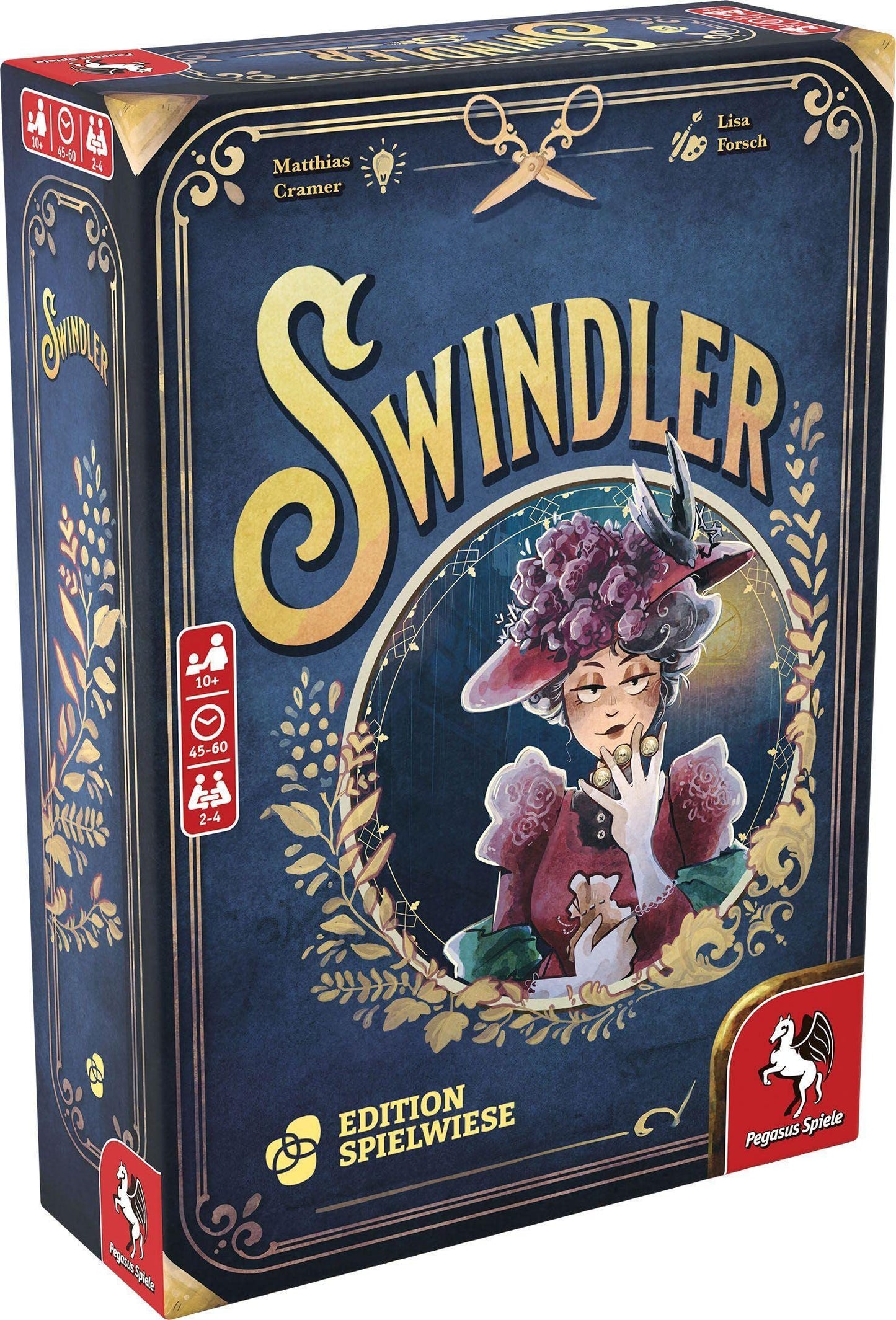 Swindler - Board Game By Pegasus Spiele - 2-4 Players - 45-60 Minutes Of Gameplay - Games For Game Night - Teens And Adults Ages