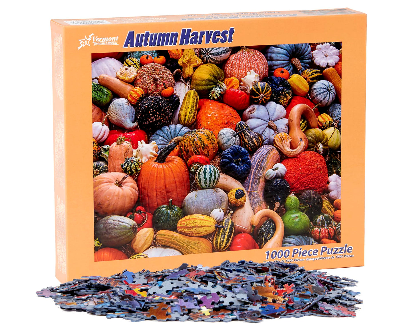 Vermont Christmas Company Autumn Harvest Jigsaw Puzzle 1000 Piece