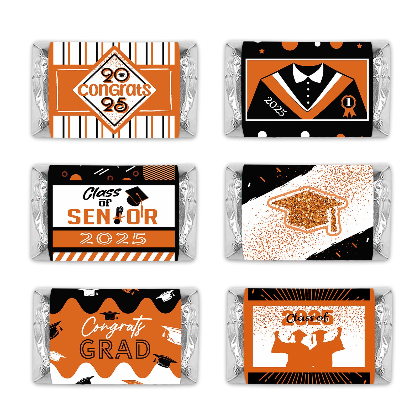 PHOHUI HAVE A NICE TIME Graduation Party Miniature Candy Bar Wrapper,Congrats Grad Stickers Graduation Candy Stickers,Class of 2