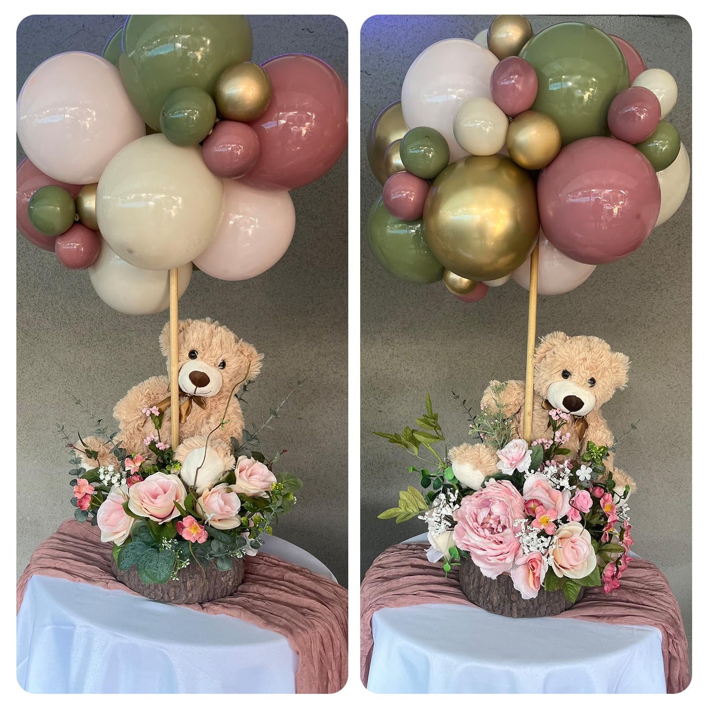 Maogolan Bulk Teddy Bear Baby Shower, 20 Packs Small Teddy Bear Stuffed Animals In Bulk,13.5 '' Small Stuffed Bears Plush For We