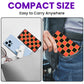 WinSTEM 8-in-1 Mini Travel Board Games Set, Magnetic Checkers, 5.2" Compact, ABS Plastic, Ideal for Family & Camping Fun