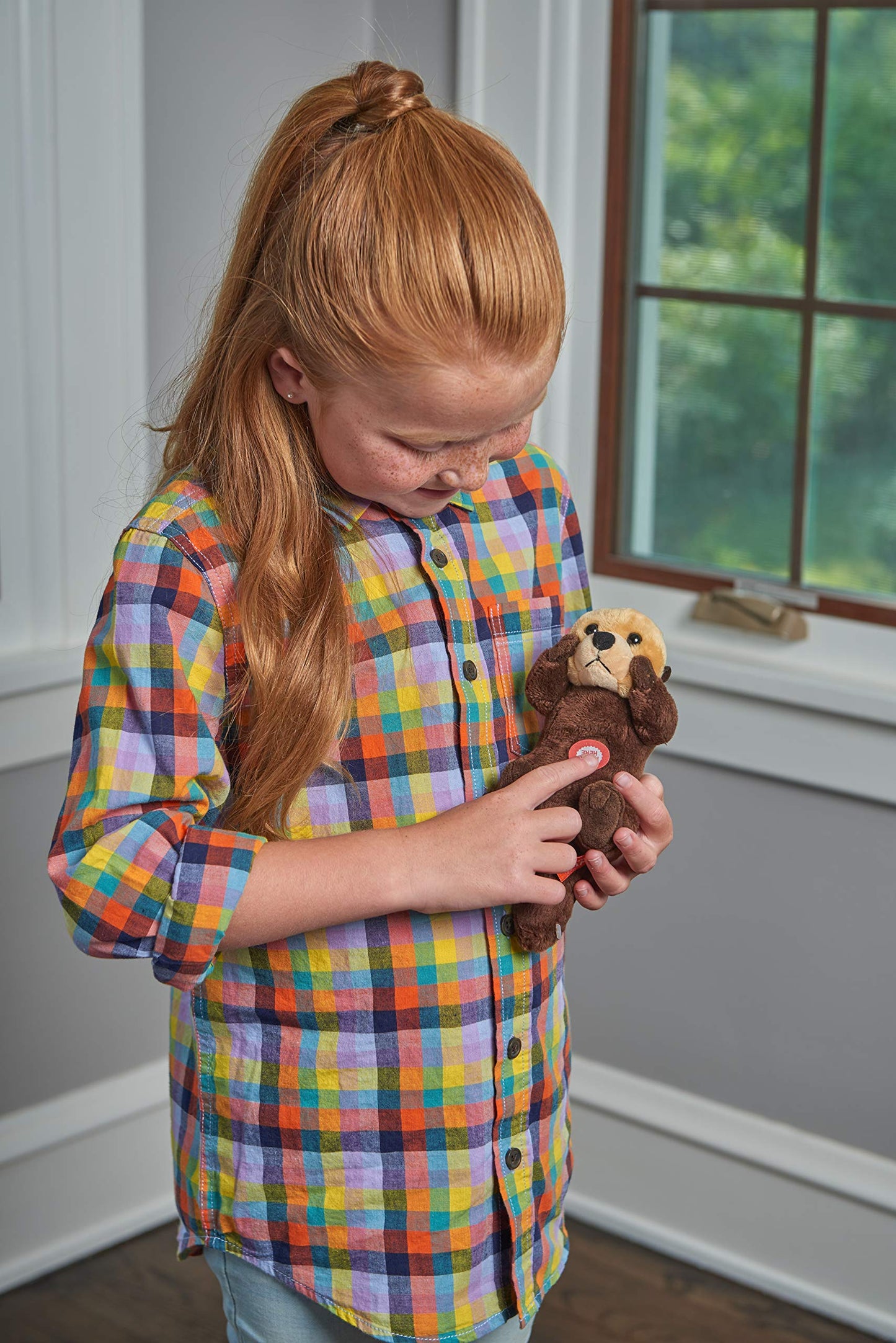 Wild Republic Wild Calls Sea Otter Plush, Stuffed Animal, Plush Toy, Kids Gifts, Zoo Animal, 8'
