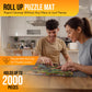Puzzle Mat Jigsaw Puzzle Mat And 3 Puzzle Trays, Puzzle Mat Roll Up 51”X31”, Portable Large Puzzle Mat Organizer Up To 2000 Pcs, No Creases To Your Finished And Unfinished Puzzles, Rubber Puzzle Mats
