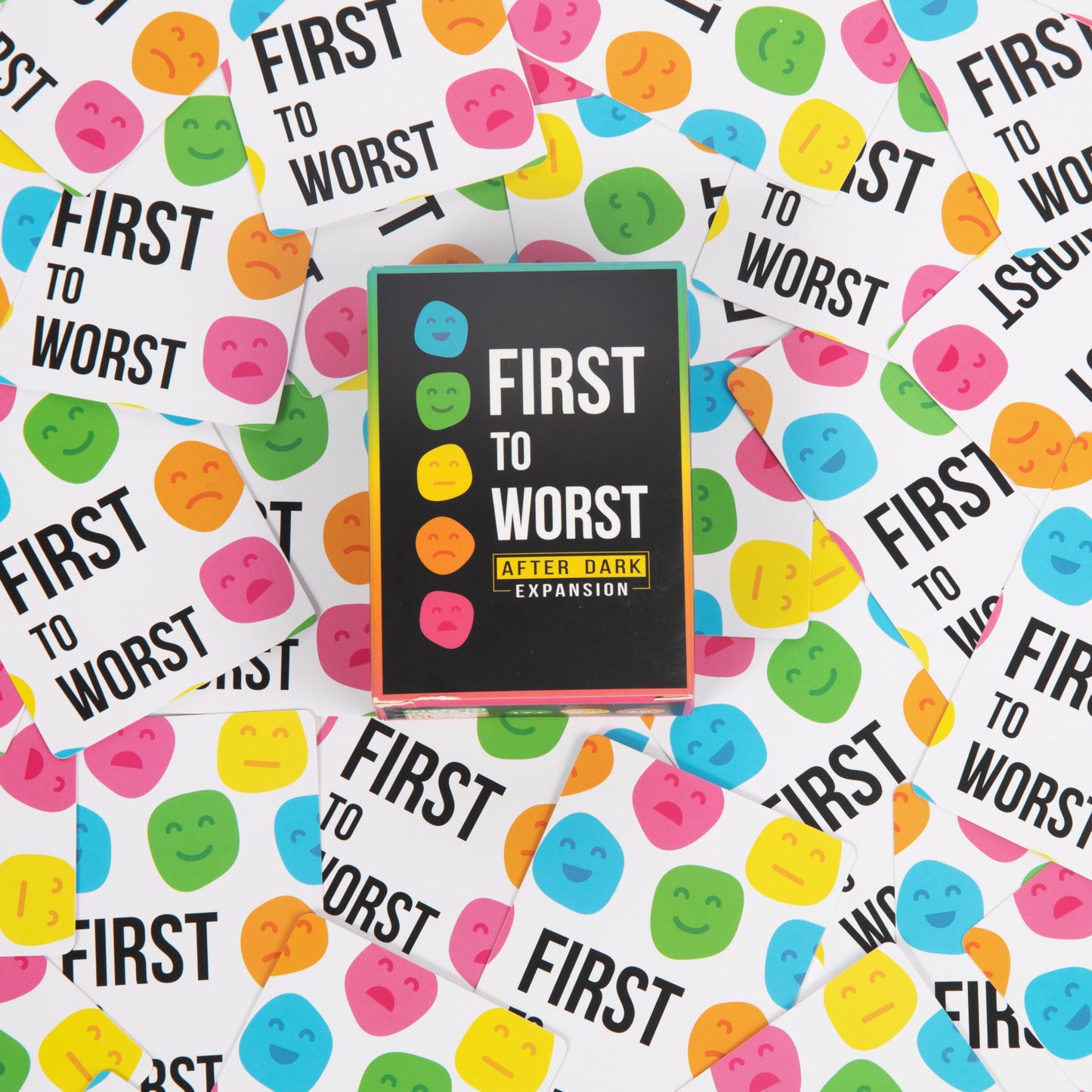 First To Worst Party Game + After Dark Expansion Set - The Card Game About How Your Friends & Family Rank Things - Adult Card Ga
