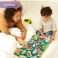 CHEFAN Felt Board for Toddlers,4 Sets Flannel Board Stories for Preschool Activity,Little Red Hen,The Ant and The Grasshopper,Th