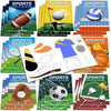 Faccito 24 Pcs Sports Coloring Mini Books Bulk Football Volleyball Baseball Basketball Painting Book DIY Art Drawing Activity Bo